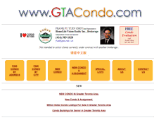 Tablet Screenshot of gtacondo.com